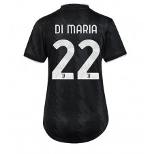 Juventus Angel Di Maria #22 Bortatröja Dam 2022-23 Korta ärmar
